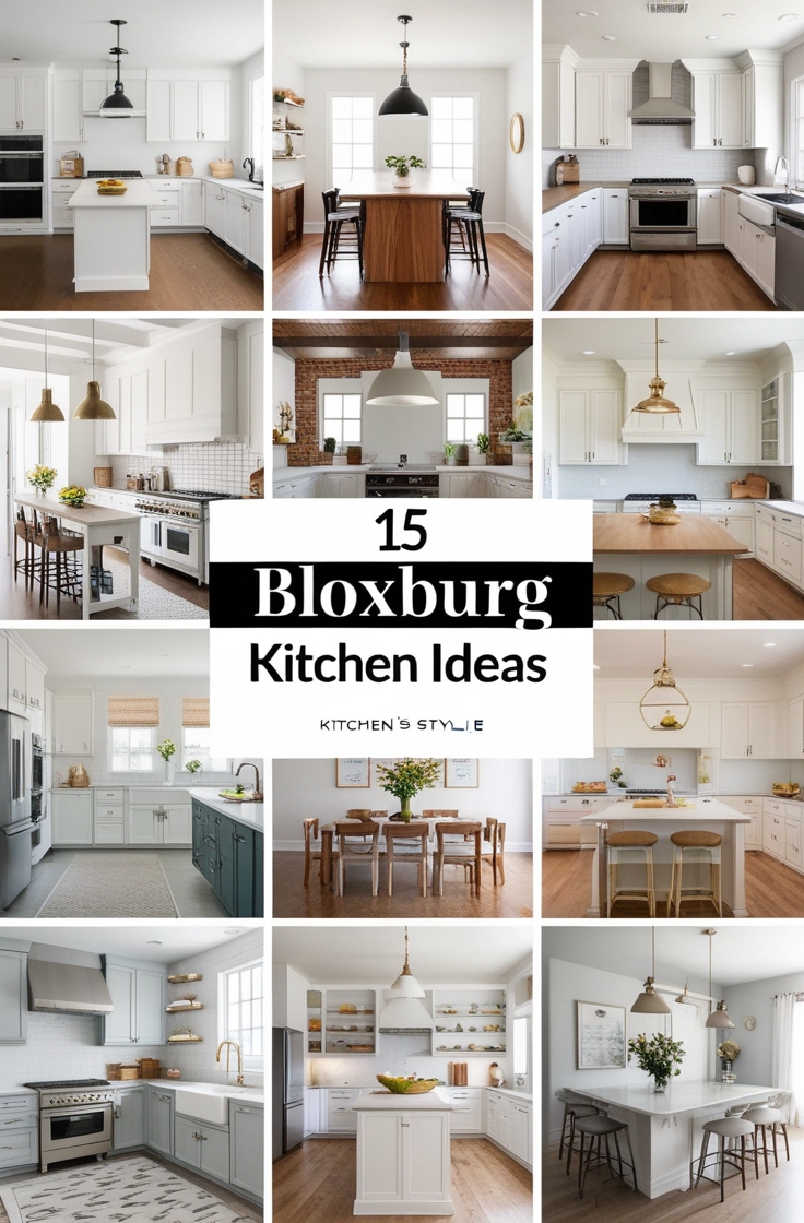 Bloxburg Kitchen Ideas