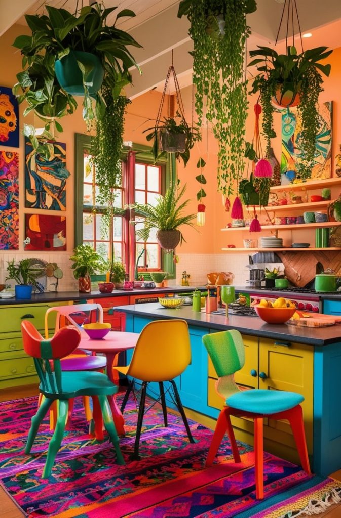 Bohemian Eclectic Kitchen