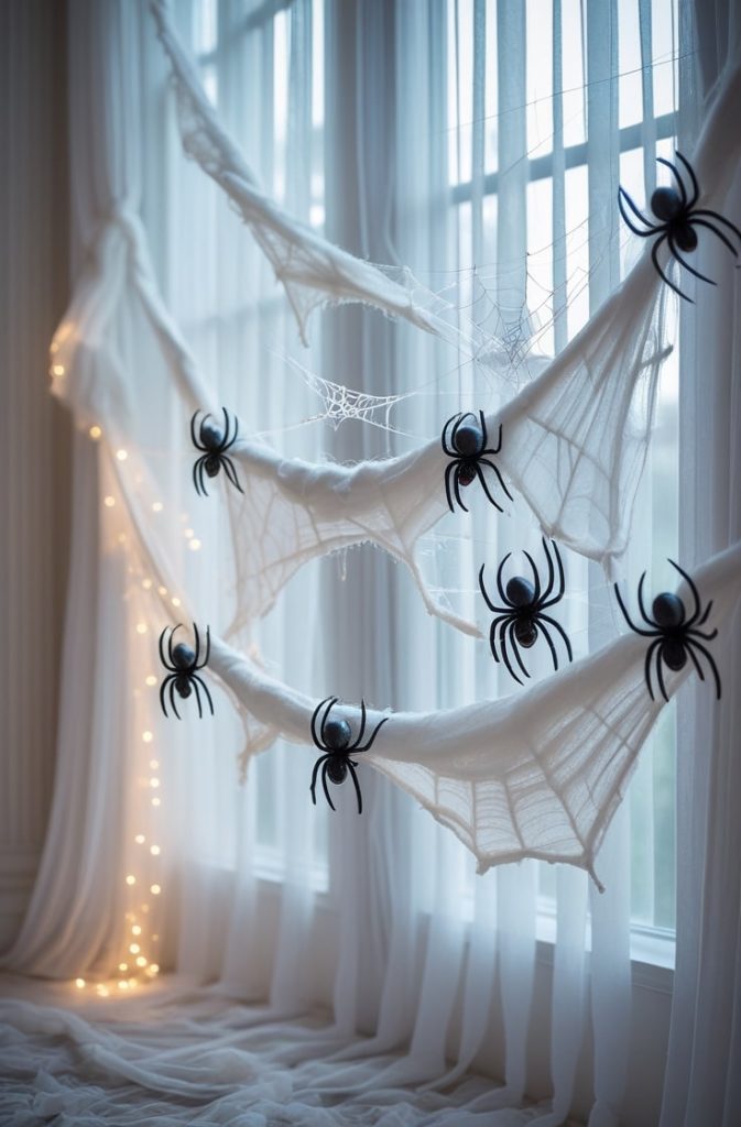 Cobweb Curtains