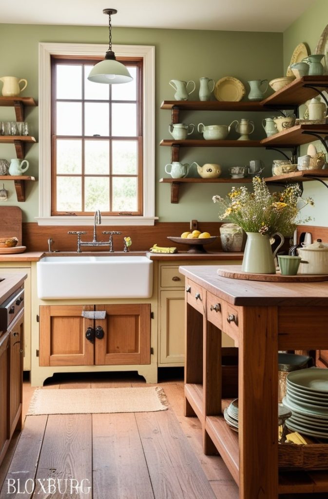 Cozy Farmhouse Kitchen