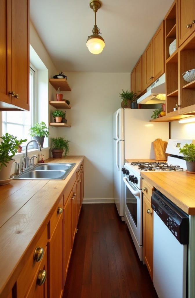 Galley Kitchen on a Dime
