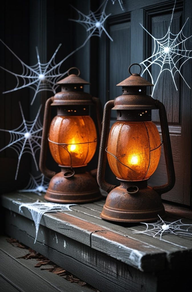 Haunted Lantern Display