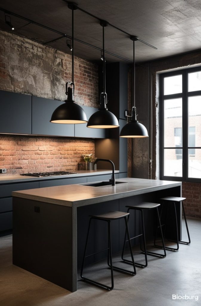 Industrial Loft Kitchen
