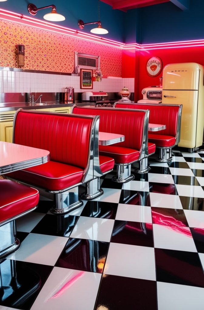 Retro Diner Kitchen