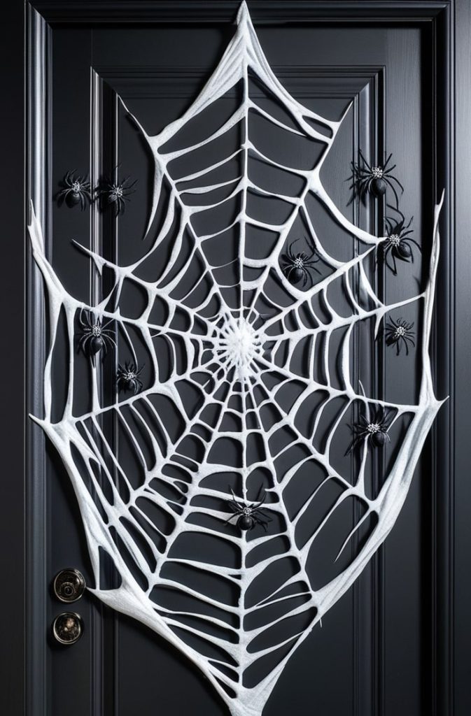 Spider Web Door Cover