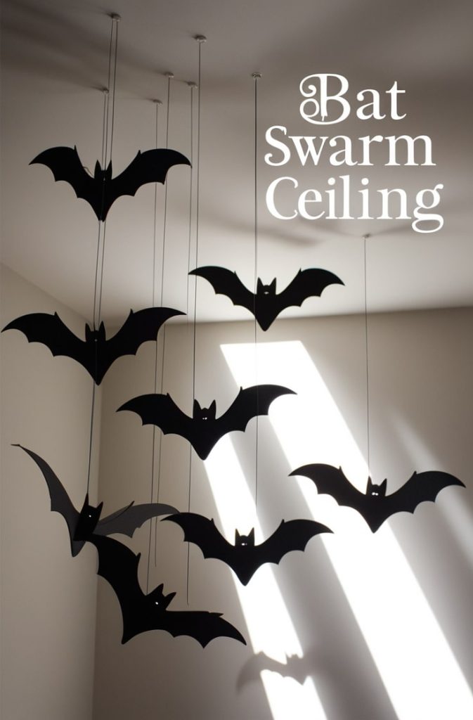 Bat Swarm Ceiling