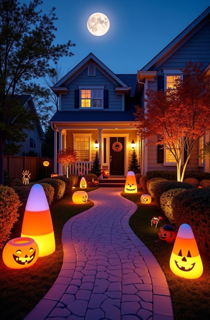Candy Corn Pathway