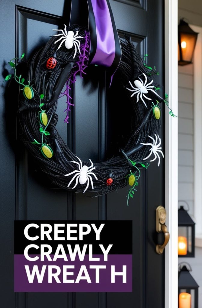 Creepy Crawly Wreath