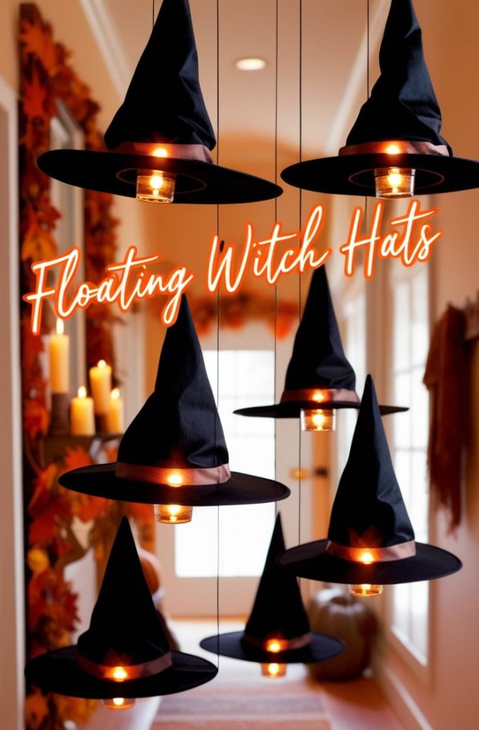 Floating Witch Hats