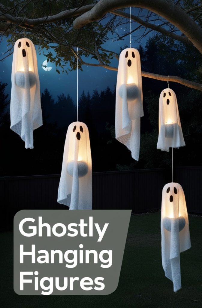 Ghostly Hanging Figures
