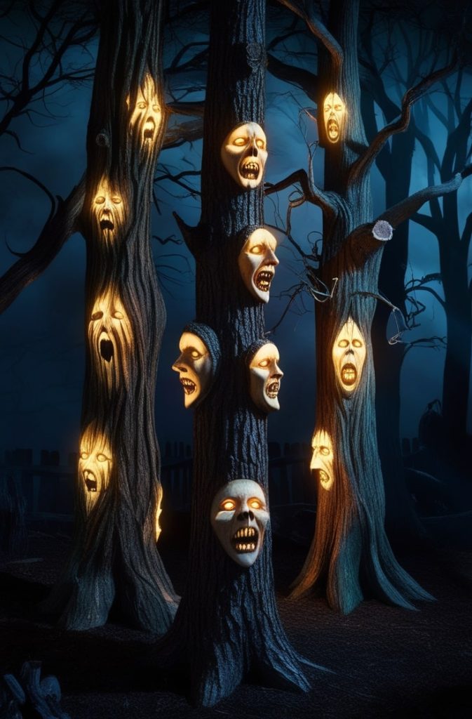 Haunted Tree Faces