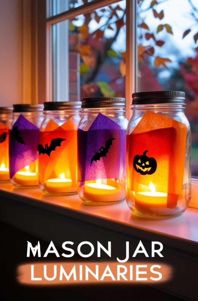 Mason Jar Luminaries