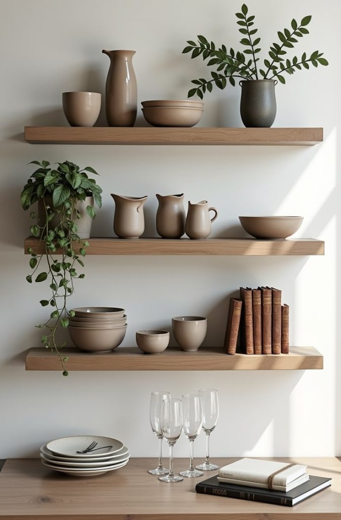 Open Shelving Displays