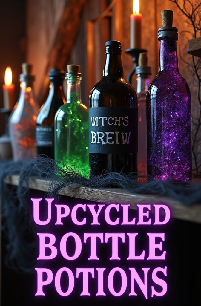 Upcycled Bottle Potions