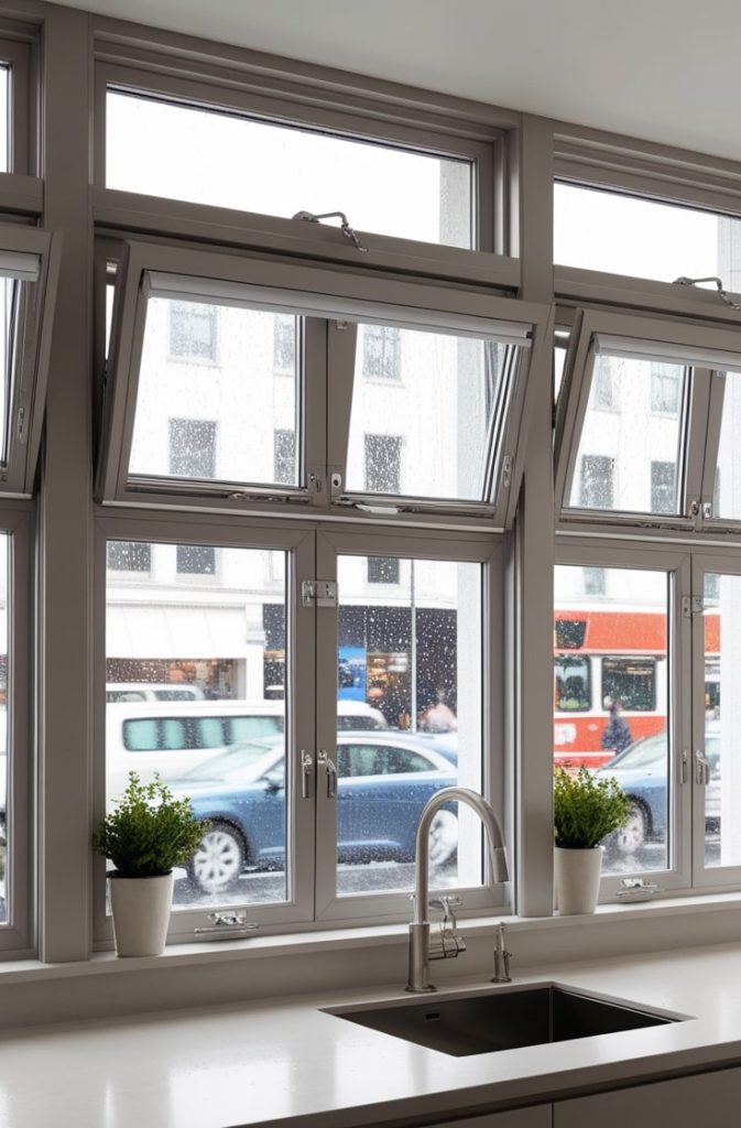 Awning Top-Hinged Windows