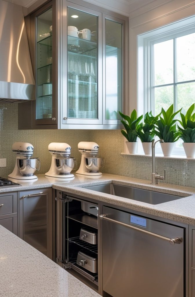 Built-In Appliance Garages