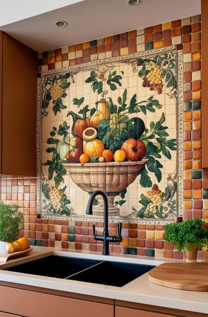 Ceramic Tile Mural