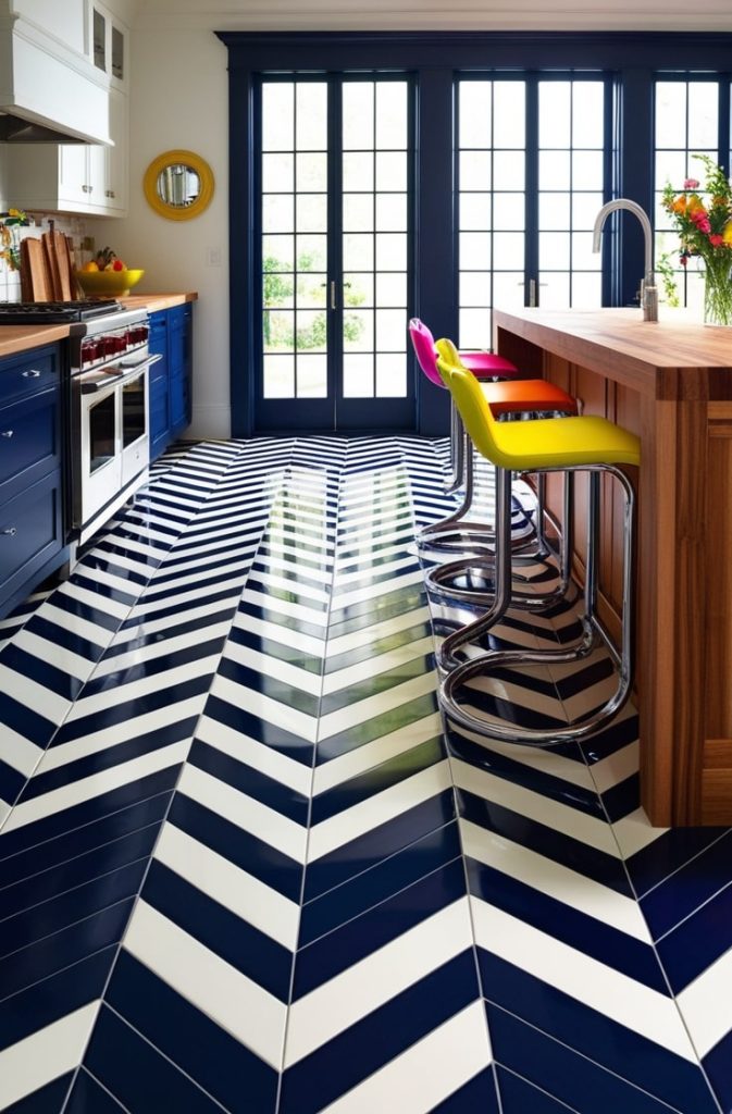 Chevron Zigzag Ceramic