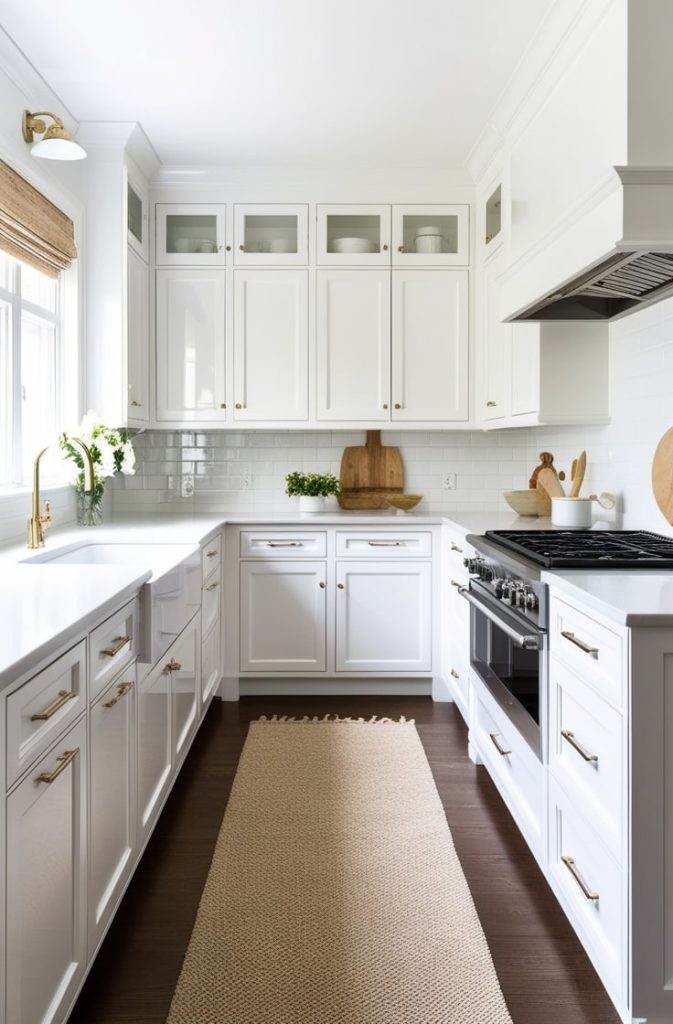 Classic All-White Elegance