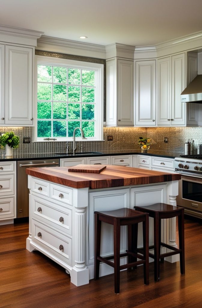 Custom Island Cabinets
