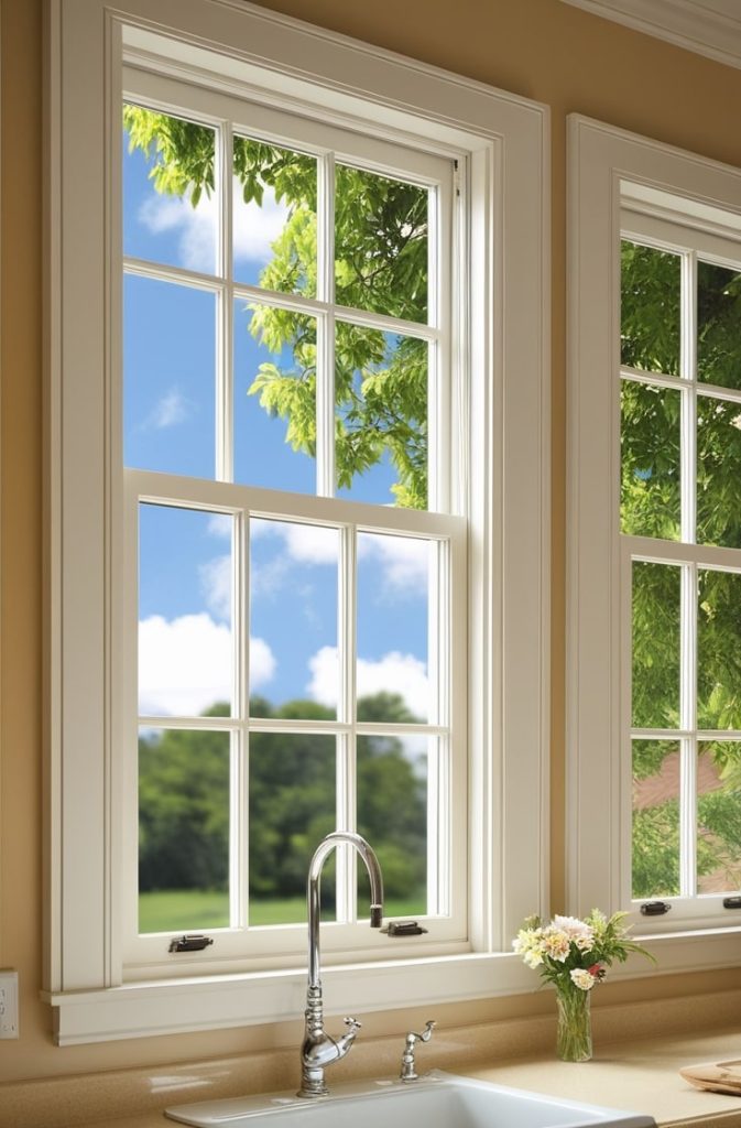 Double-Hung Vertical Sash Windows