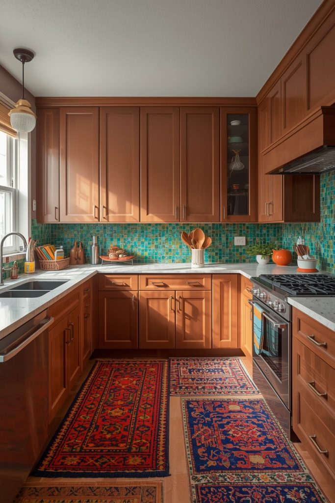 Eclectic Mix with Colorful Accents