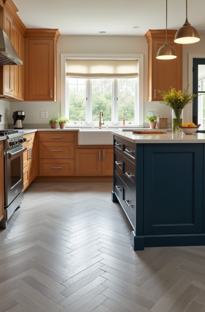 Herringbone Pattern Ceramic