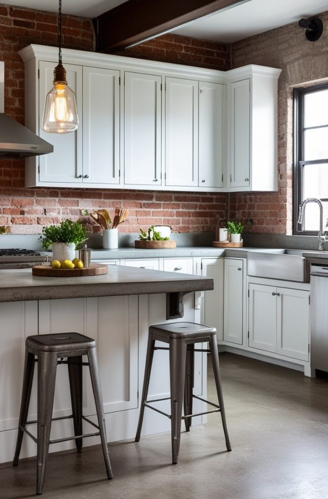 Industrial White Chic