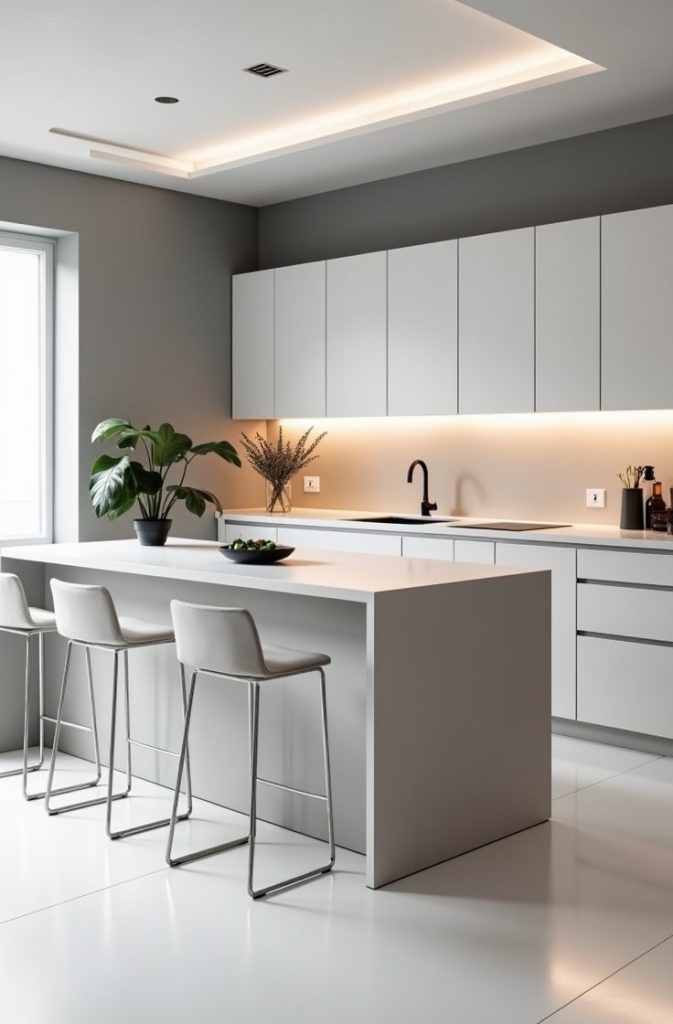 Modern Minimalist Island