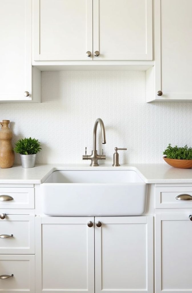 Textured White Serenity