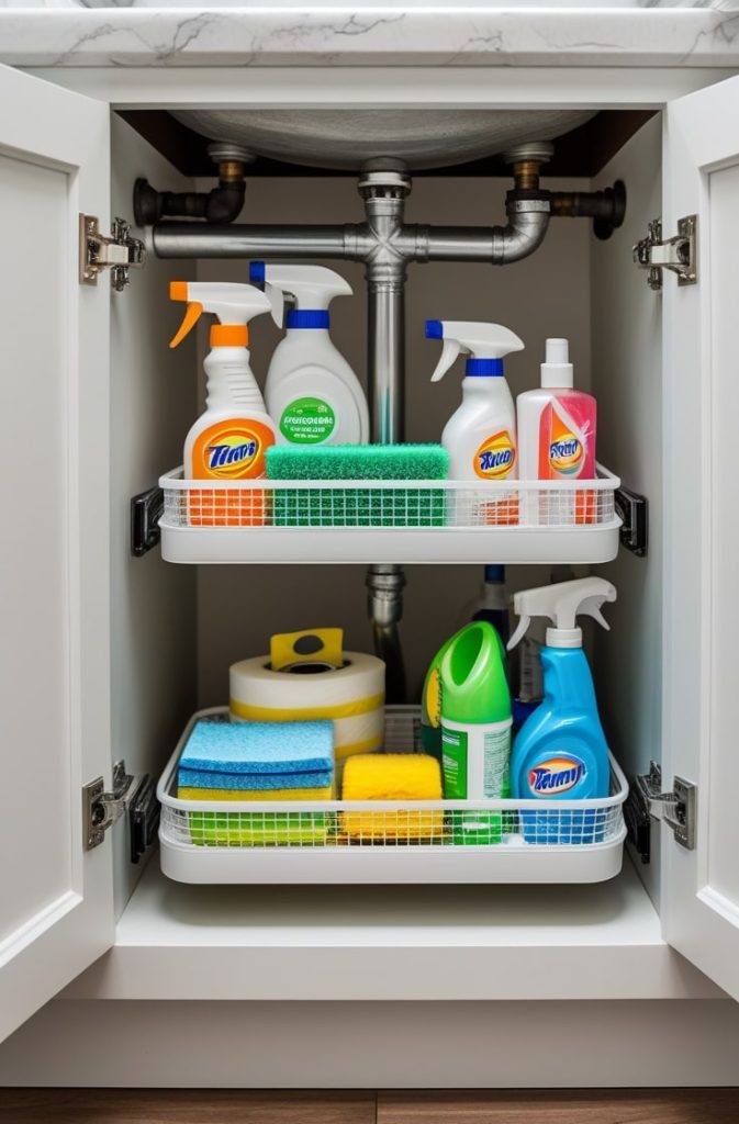 Under-Sink Sliding Caddies