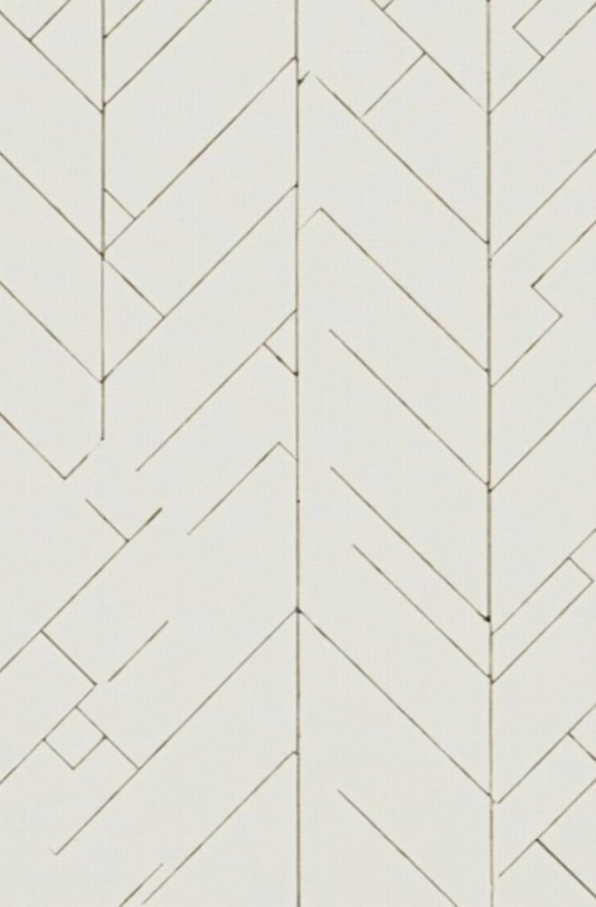 White Herringbone Pattern