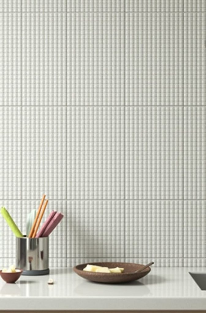 White Mosaic Tiles
