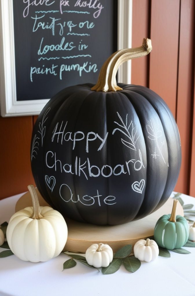 Chalkboard Pumpkin