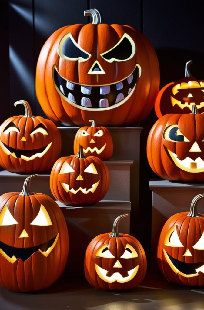 Classic Jack-O’-Lantern Faces