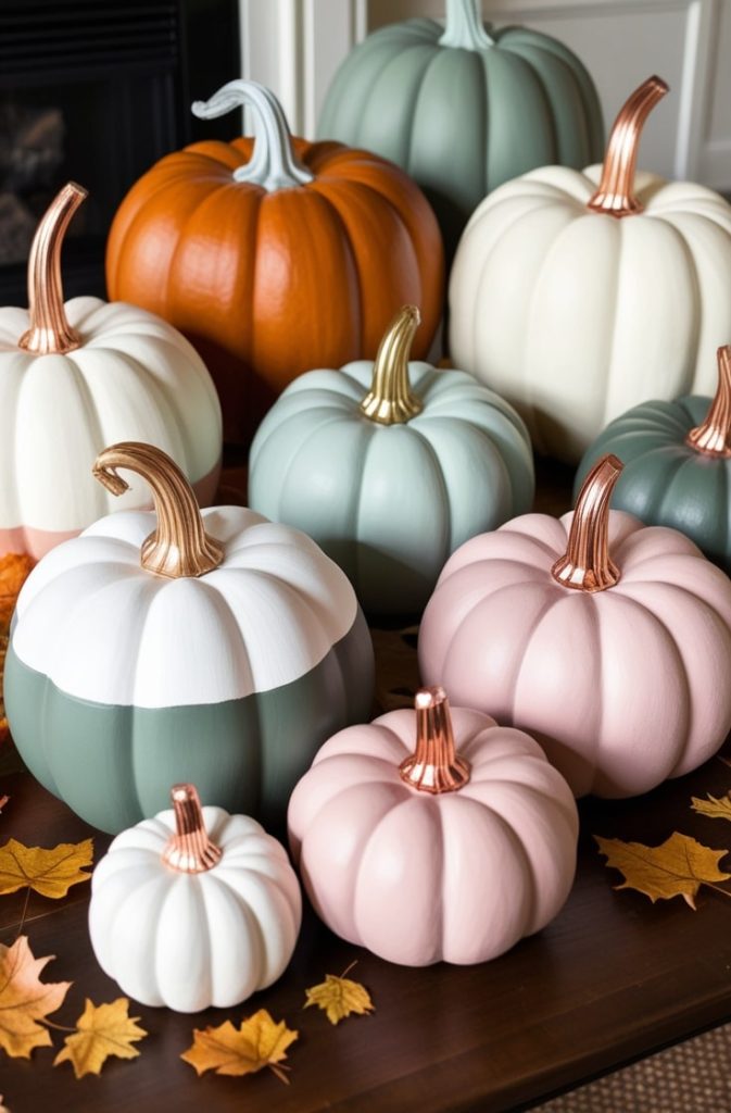 Classic Painted Pumpkins