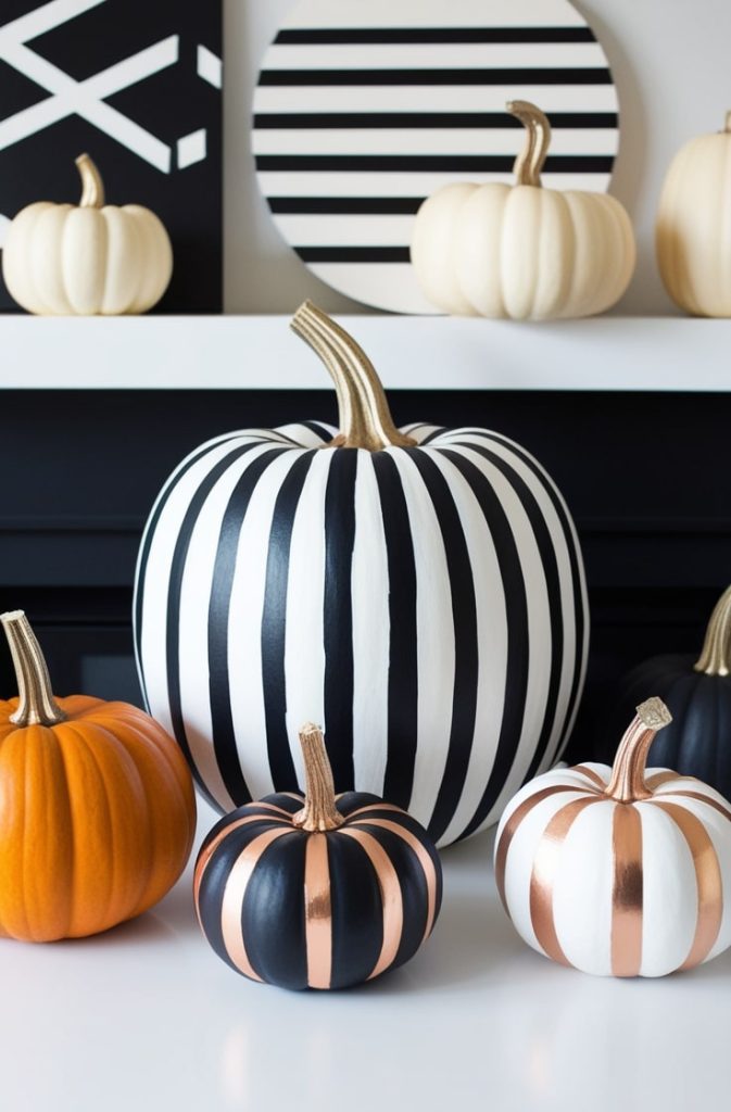 Geometric Patterns Pumpkin