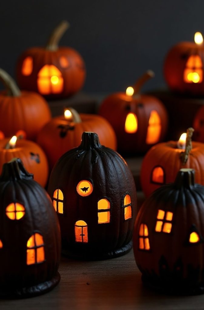 Haunted House Pumpkin