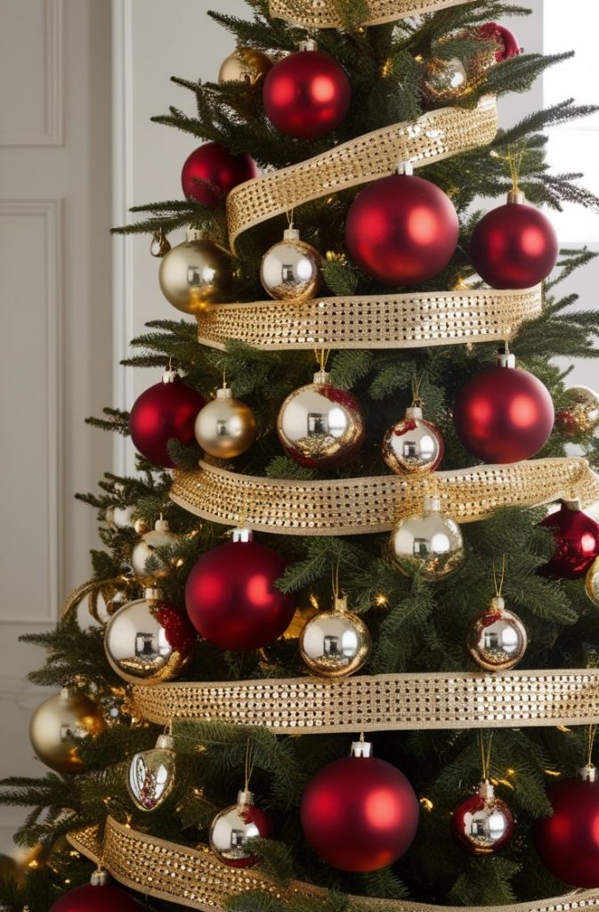 Modern Glamour with Metallic Accents