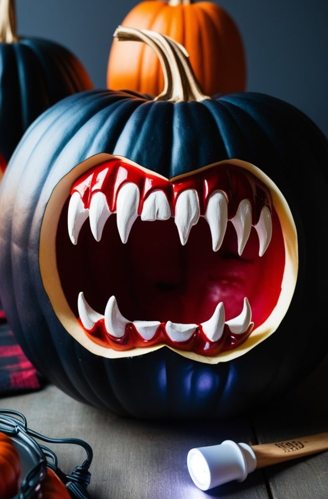 Monster Mouth Pumpkin