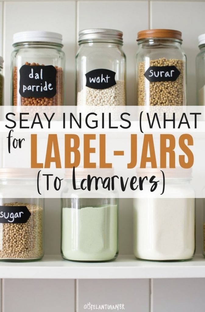 Add Labeling to Avoid Everyday Mess