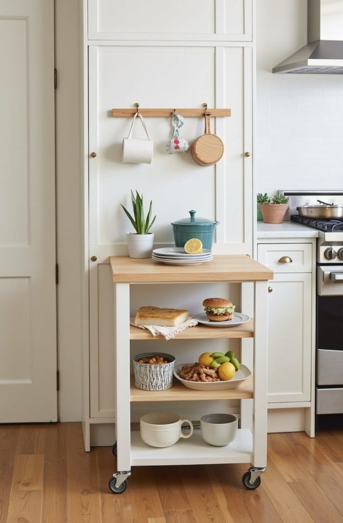 Add Slim Rolling Islands or Carts