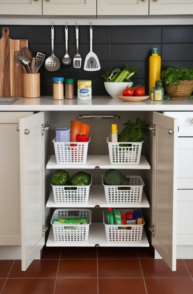 Smart Under-Counter Organization