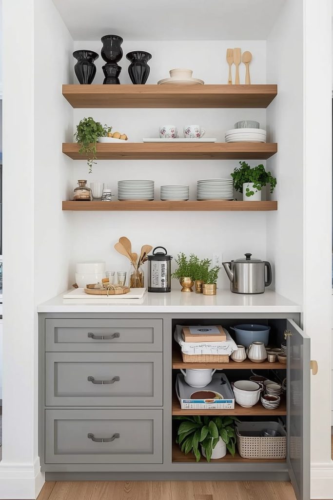 Compact Farmhouse Small Kitchen Island