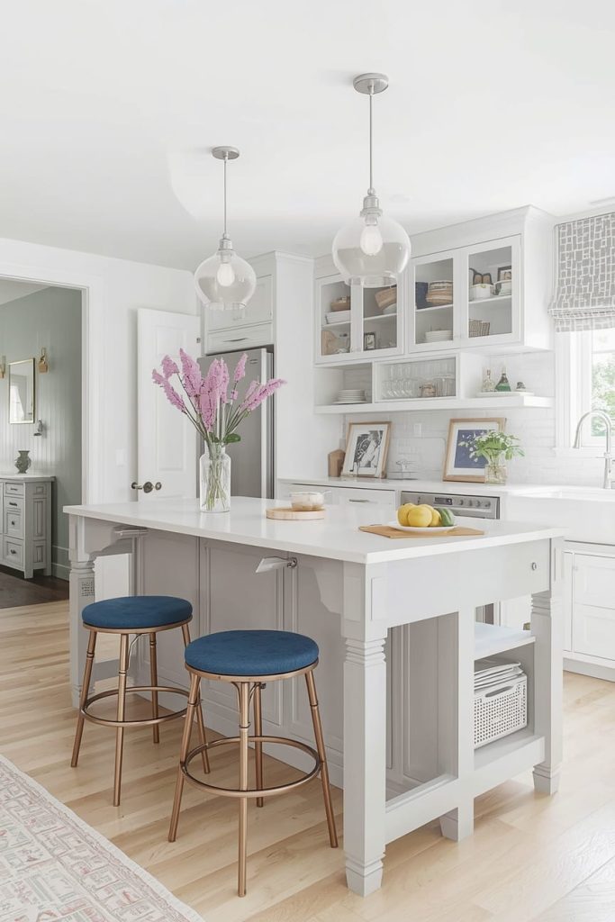 Foldable Small Kitchen Island
