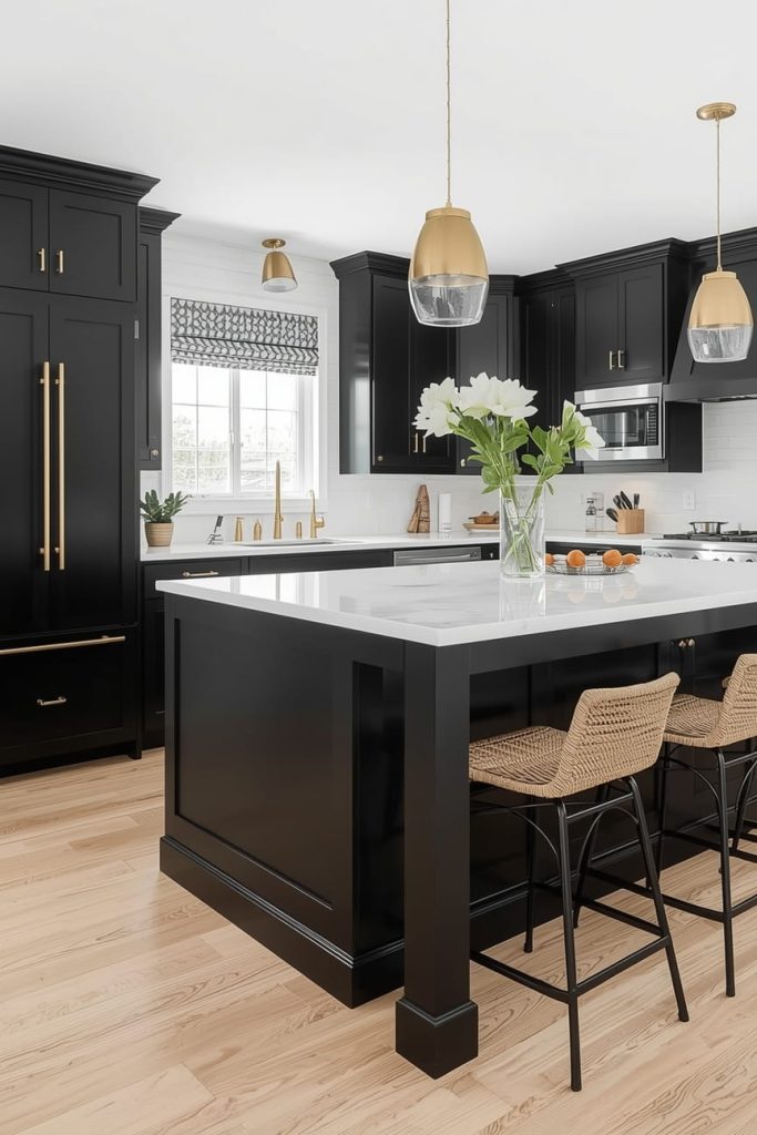 Green Kitchen Island Design Ideas