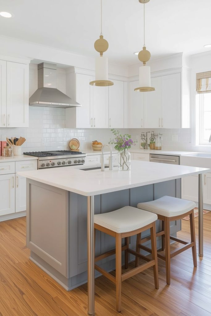 Kitchen Island and Table Combo for Small Kitchens-min