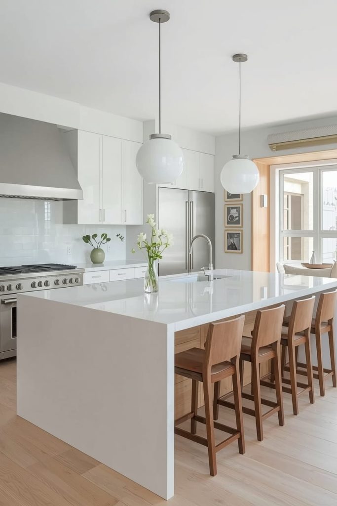 Large Kitchen Island Layout Ideas for Open-Concept Kitchens