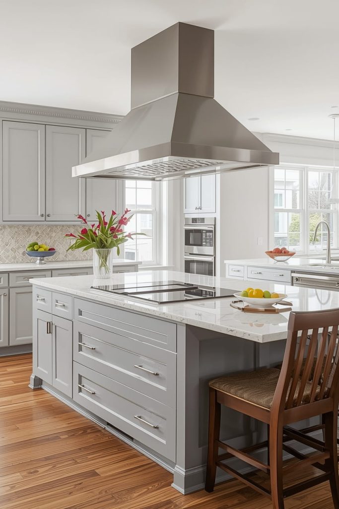Large Kitchen Island with Storage for Maximum Efficiency
