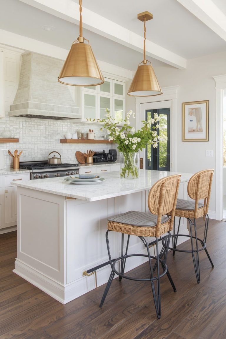 Modern Eat In Kitchen Island Design-min